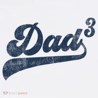 Dad3 Dad Cubed Gifts Father Of Three Daddy 3 Third Time Dad Mousepad thumb 1