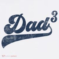 Dad3 Dad Cubed Gifts Father Of Three Daddy 3 Third Time Dad Tank Top thumb 6