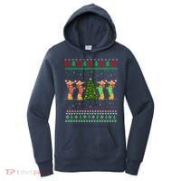 Dachshund Dog Christmas Ugly Sweater Dachshund Xmas Gift Women's Hoodie thumb 0