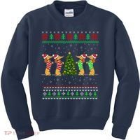Dachshund Dog Christmas Ugly Sweater Dachshund Xmas Gift Kids Sweatshirt thumb 0