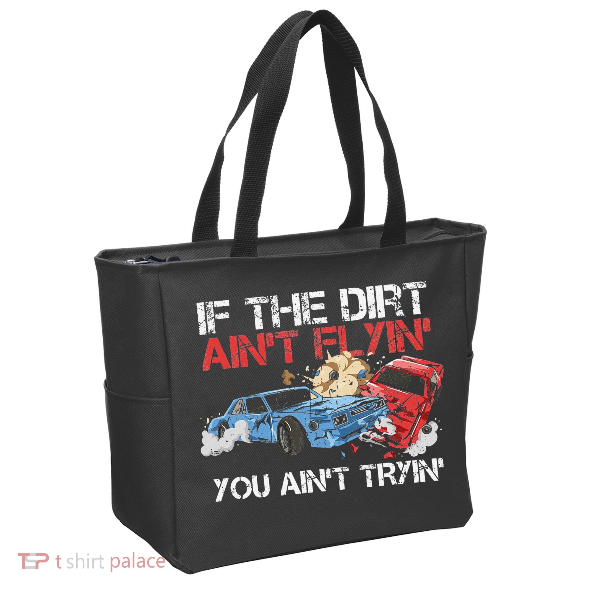 Demolition Derby Cars Quote for a Demolition Derby Driver Tote Bag
