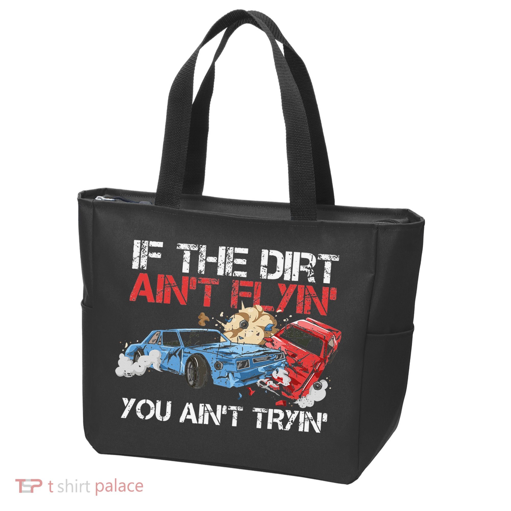 Demolition Derby Cars Quote for a Demolition Derby Driver Tote Bag