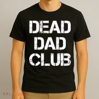 Dead Dad Club Vintage Funny Saying T-Shirt thumb 3