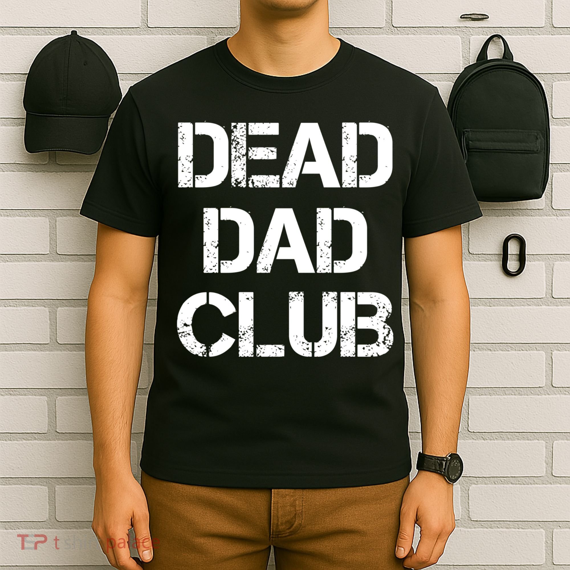 Dead Dad Club Vintage Funny Saying T-Shirt