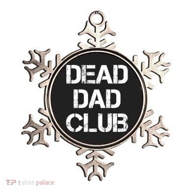 Dead Dad Club Vintage Funny Saying Ornament