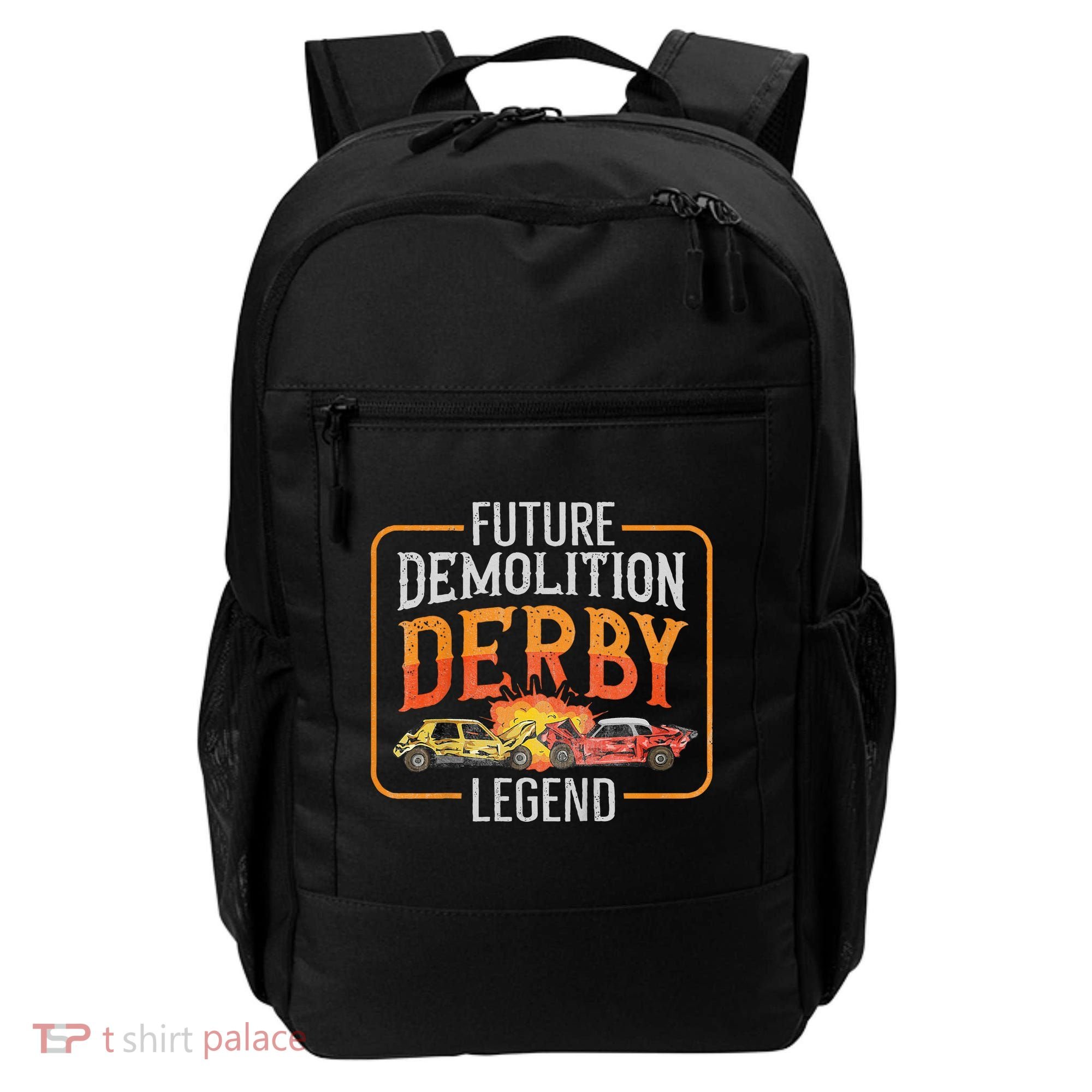 Demolition Derby Cars Quote For A Future Demo Derby Driver Backpack