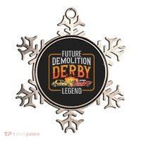 Demolition Derby Cars Quote For A Future Demo Derby Driver Ornament thumb 0