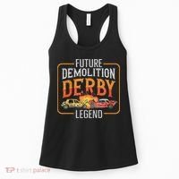 Demolition Derby Cars Quote For A Future Demo Derby Driver Women's Tank Top thumb 0