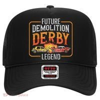 Demolition Derby Cars Quote For A Future Demo Derby Driver Hat thumb 0