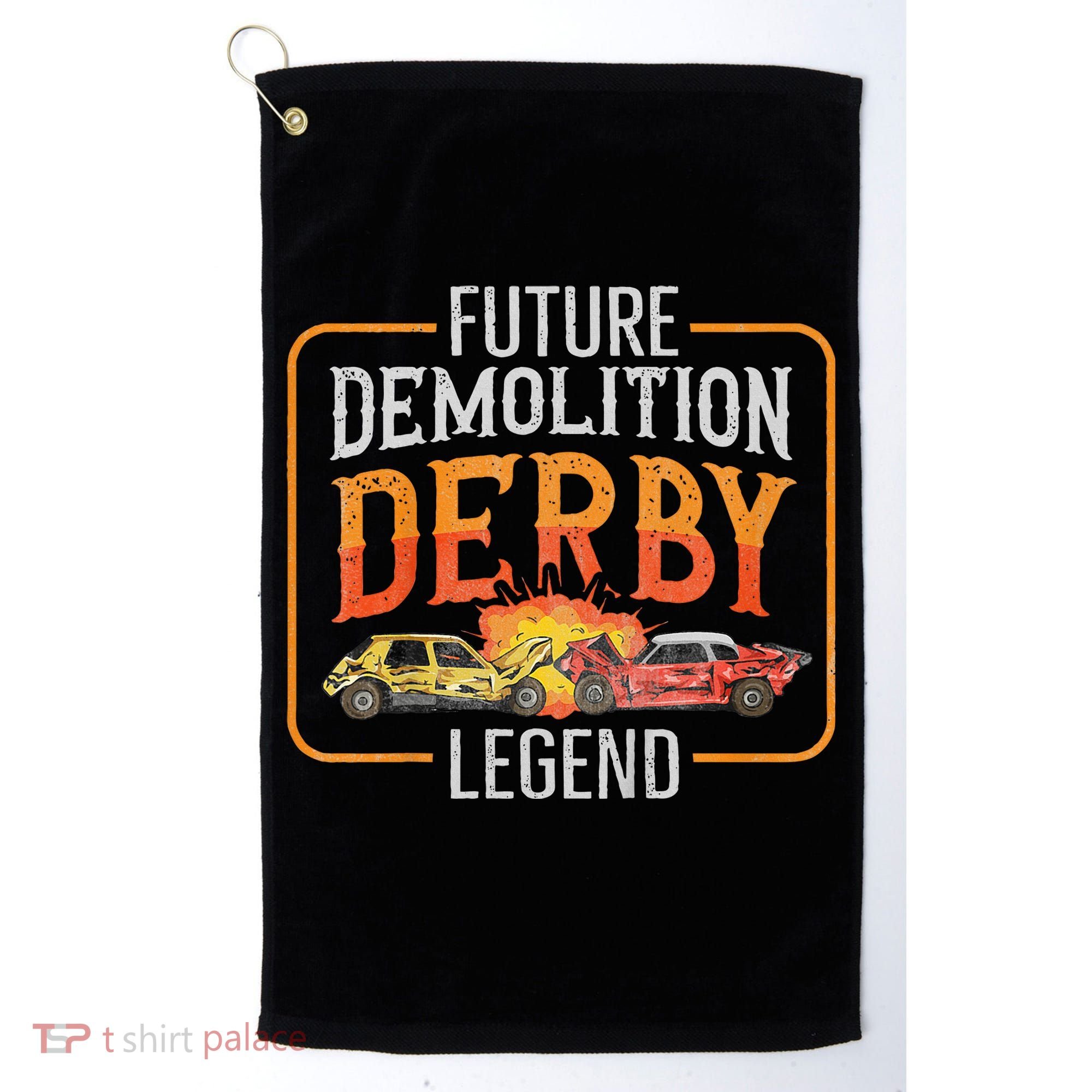 Demolition Derby Cars Quote For A Future Demo Derby Driver Golf Towel