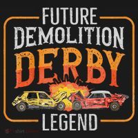 Demolition Derby Cars Quote For A Future Demo Derby Driver Visor thumb 3