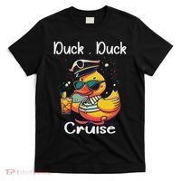 Duck Duck Cruise Funny Family Cruising Matching Squad T-Shirt thumb 0