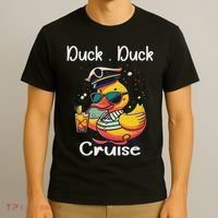 Duck Duck Cruise Funny Family Cruising Matching Squad T-Shirt thumb 3