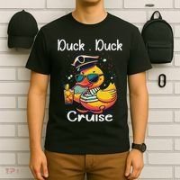 Duck Duck Cruise Funny Family Cruising Matching Squad T-Shirt thumb 6