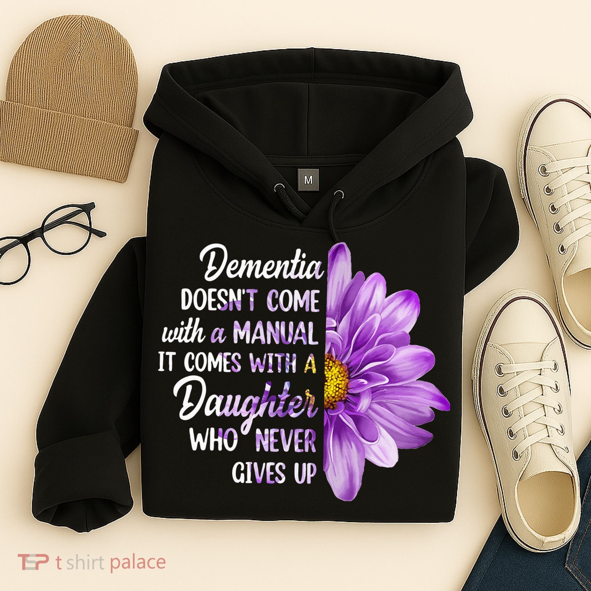 Dementia Doesn't Come With a Manual It Comes With a Daughter Hoodie