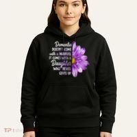 Dementia Doesn't Come With a Manual It Comes With a Daughter Hoodie thumb 5