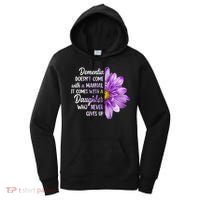 Dementia Doesn't Come With a Manual It Comes With a Daughter Women's Hoodie thumb 0
