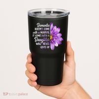 Dementia Doesn't Come With a Manual It Comes With a Daughter Tumbler thumb 2