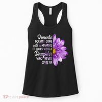 Dementia Doesn't Come With a Manual It Comes With a Daughter Women's Tank Top thumb 0