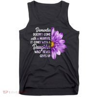 Dementia Doesn't Come With a Manual It Comes With a Daughter Tank Top thumb 0