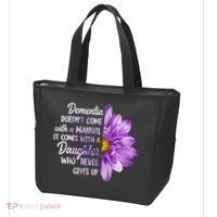 Dementia Doesn't Come With a Manual It Comes With a Daughter Tote Bag thumb 3