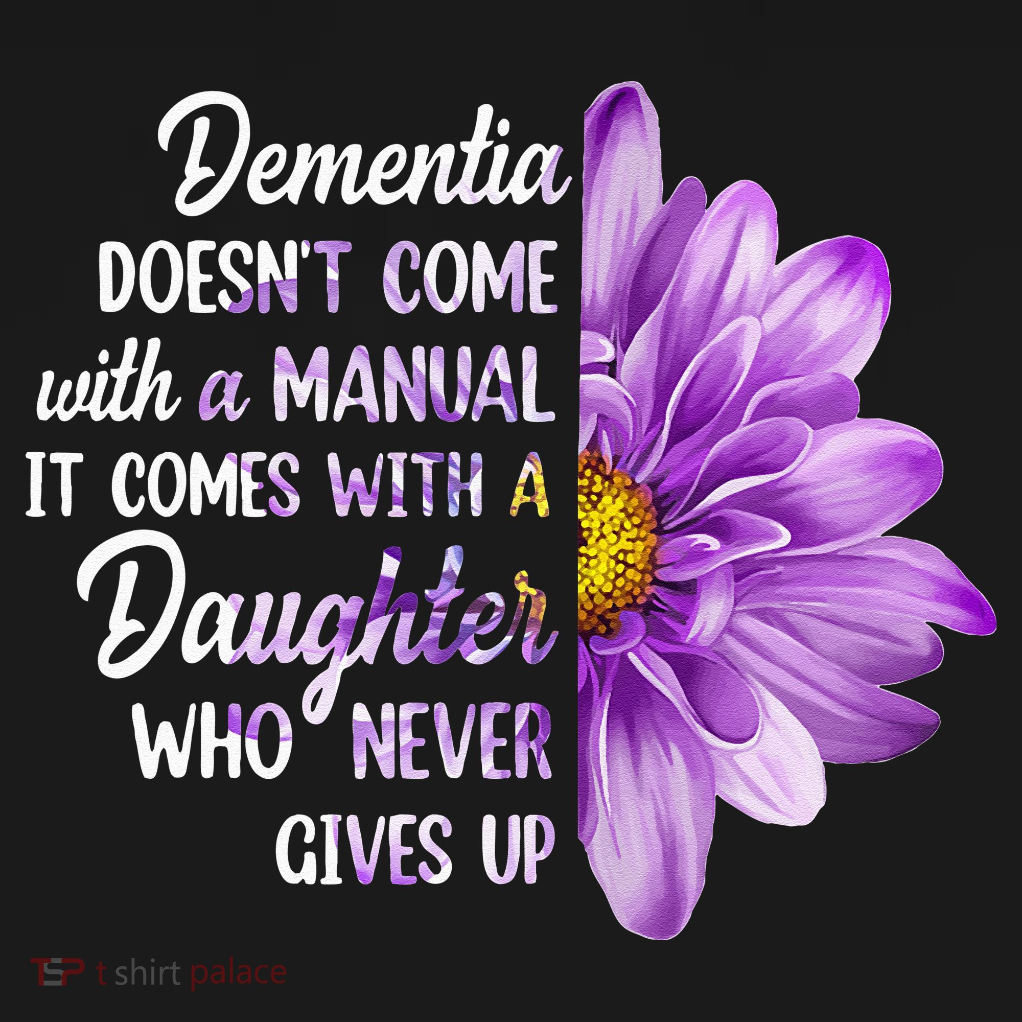 Dementia Doesn't Come With a Manual It Comes With a Daughter Tote Bag