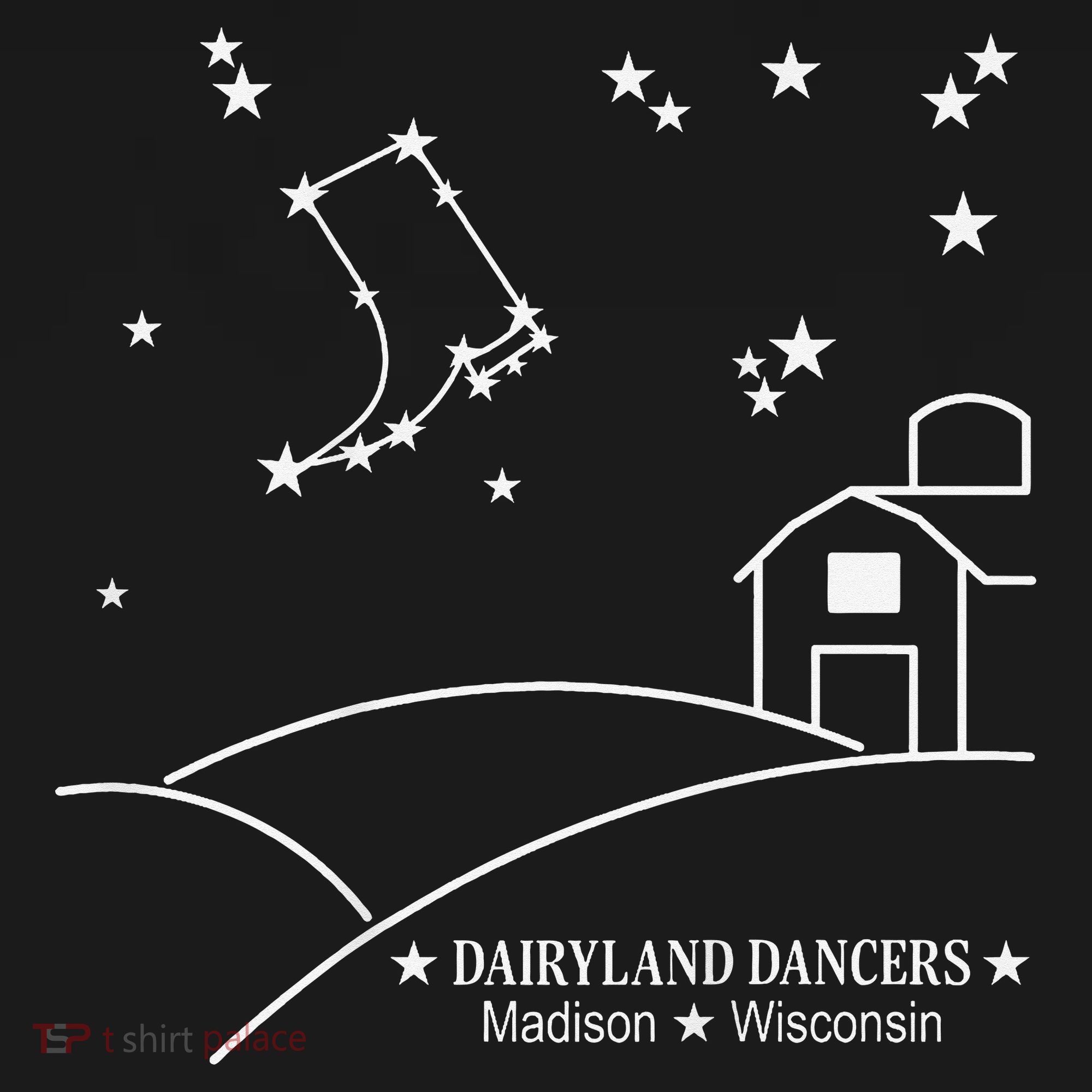 Dairyland Dancers Country Line Dancing Madison Wisconsin Women's Hoodie