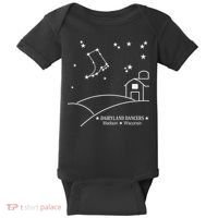Dairyland Dancers Country Line Dancing Madison Wisconsin Baby Bodysuit thumb 0