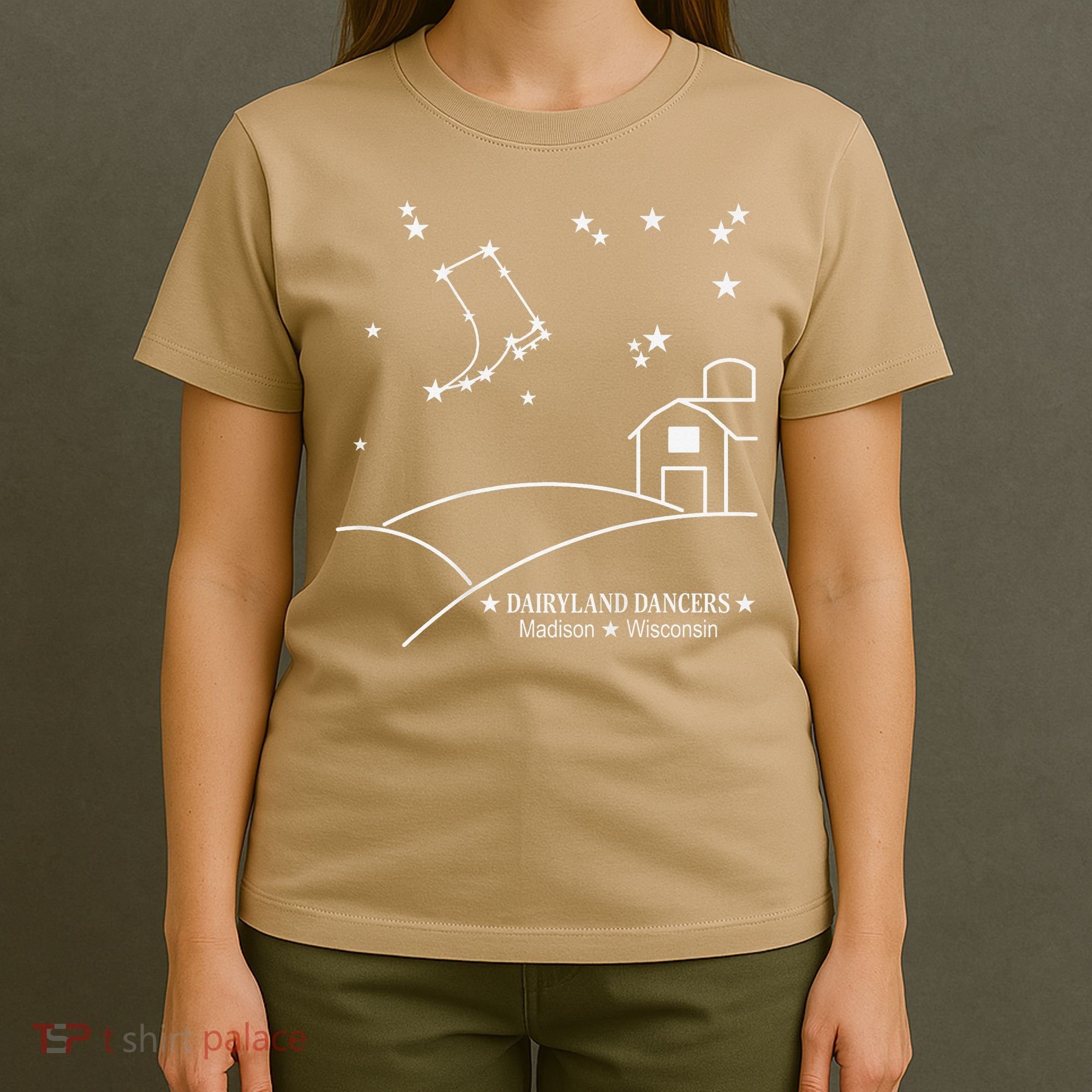 Dairyland Dancers Country Line Dancing Madison Wisconsin T-Shirt
