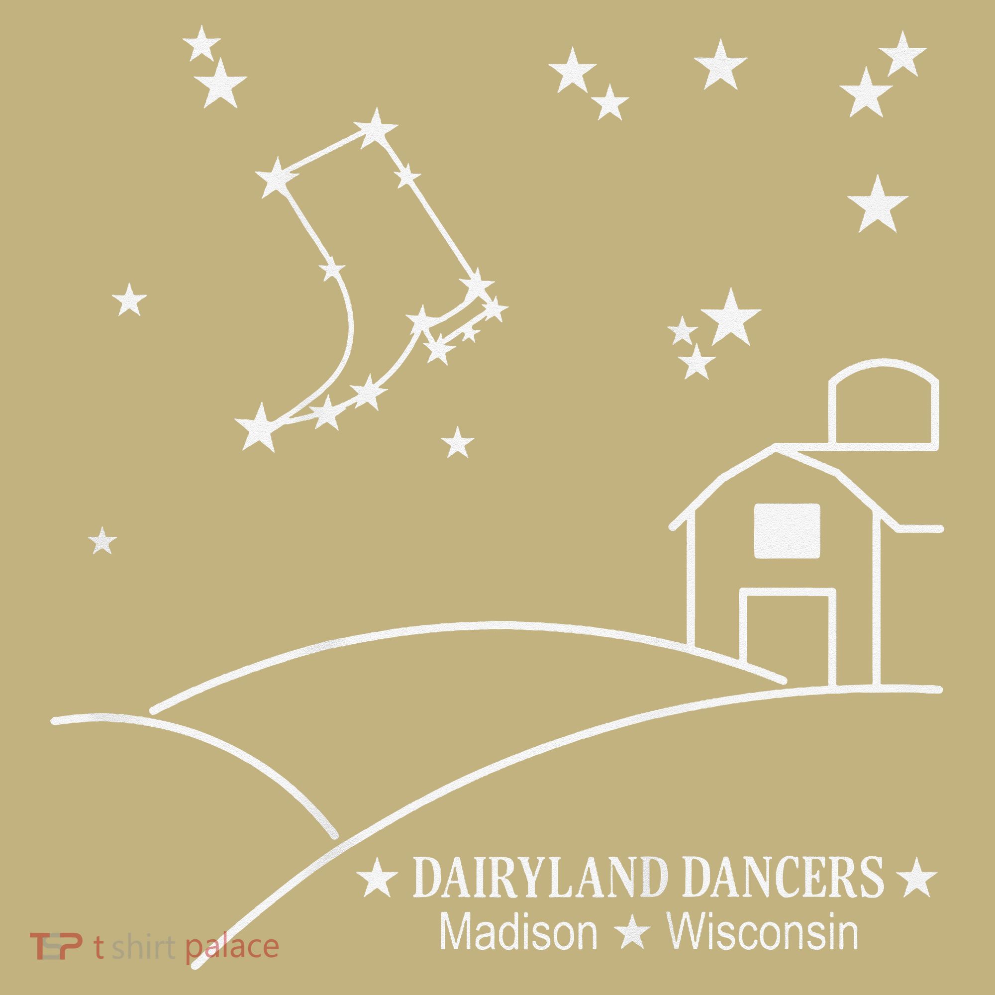 Dairyland Dancers Country Line Dancing Madison Wisconsin T-Shirt