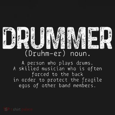 Drummer Definition Drums Drumming Funny Drummer Mousepad
