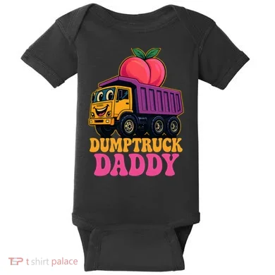Dumptruck Daddy Baby Bodysuit