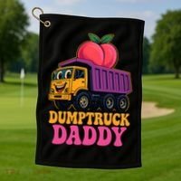 Dumptruck Daddy Golf Towel thumb 1
