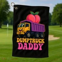 Dumptruck Daddy Golf Towel thumb 1