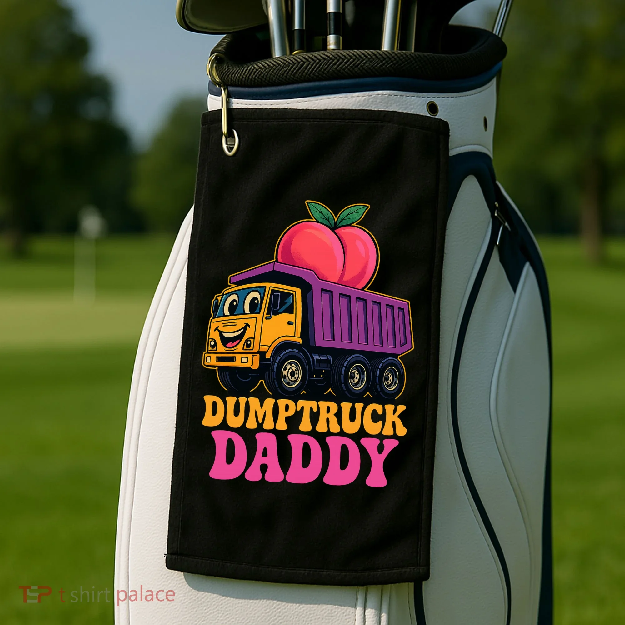 Dumptruck Daddy Golf Towel
