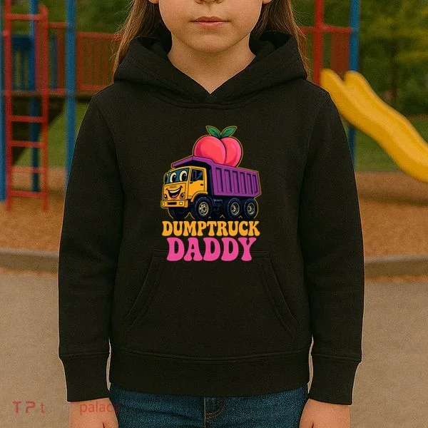 Dumptruck Daddy Kids Hoodie