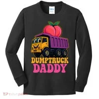 Dumptruck Daddy Kids Long Sleeve Shirt thumb 0