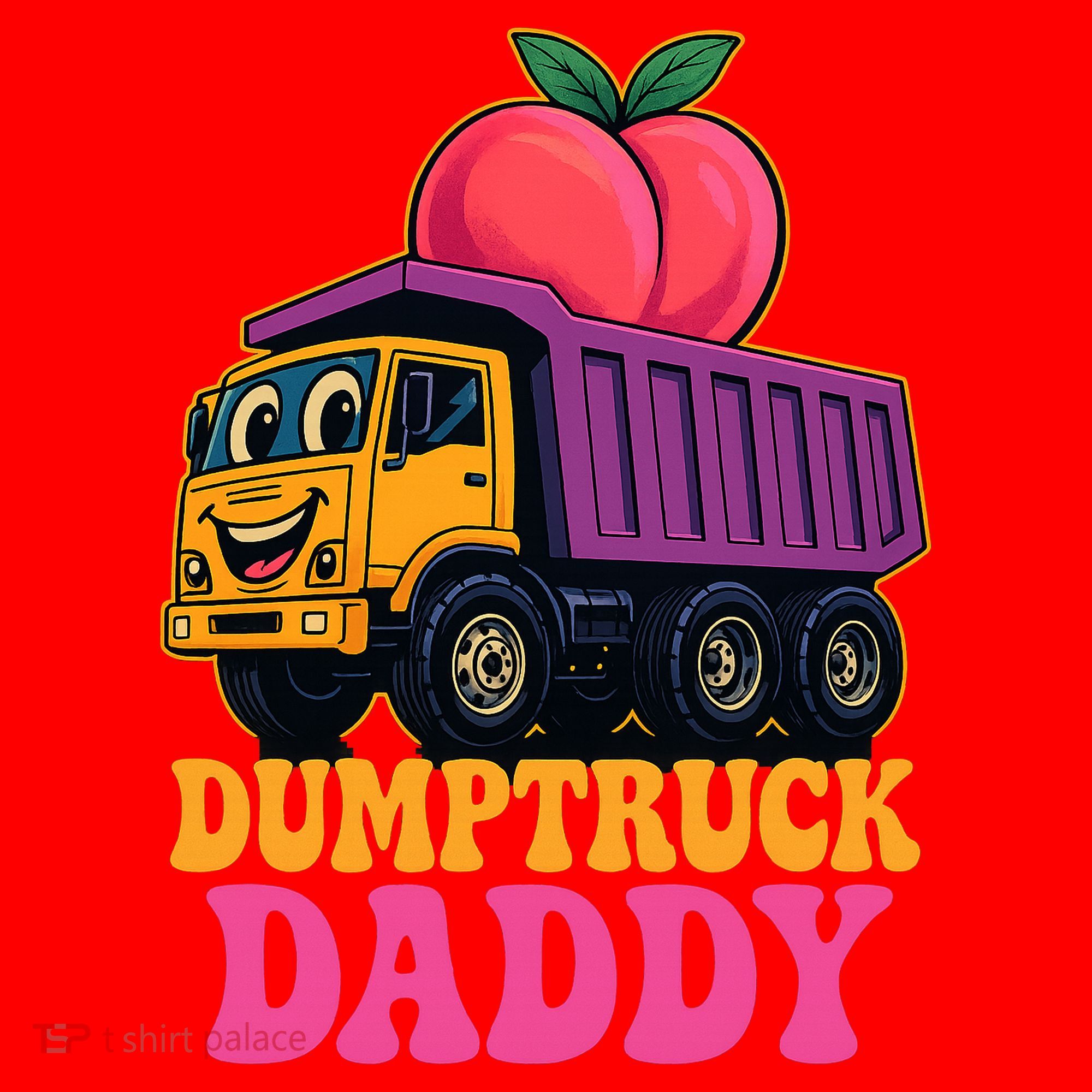Dumptruck Daddy Santa Hat