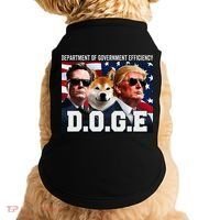 D.O.G.E Doge Department Of Government Efficiency Doggie Tank thumb 0