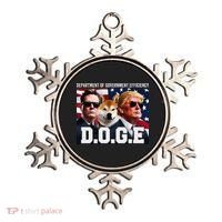 D.O.G.E Doge Department Of Government Efficiency Ornament thumb 0