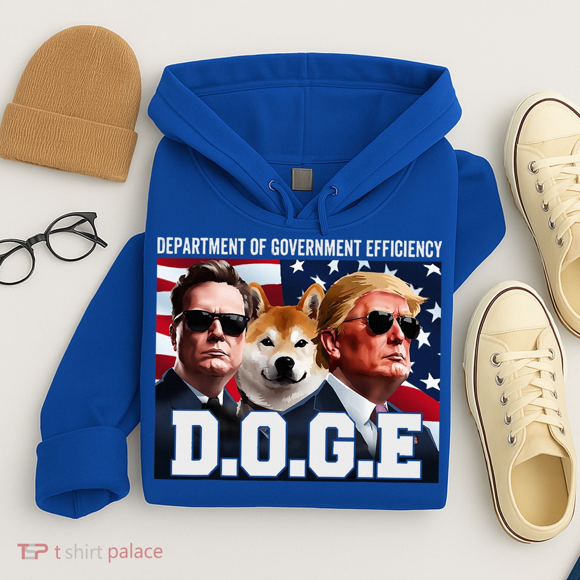 D.O.G.E Doge Department Of Government Efficiency Hoodie
