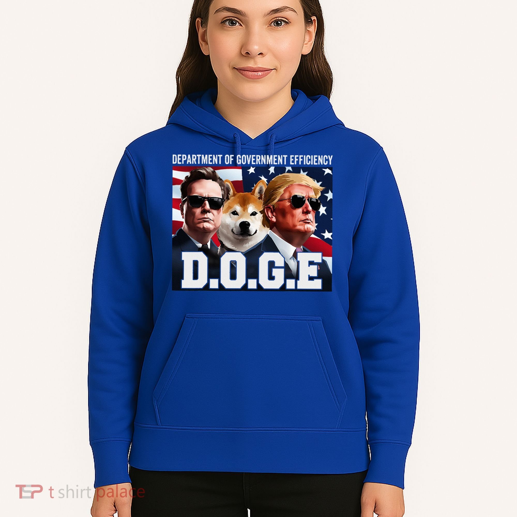 D.O.G.E Doge Department Of Government Efficiency Hoodie