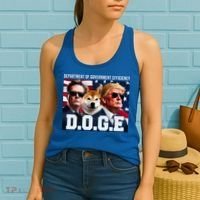D.O.G.E Doge Department Of Government Efficiency Women's Tank Top thumb 2