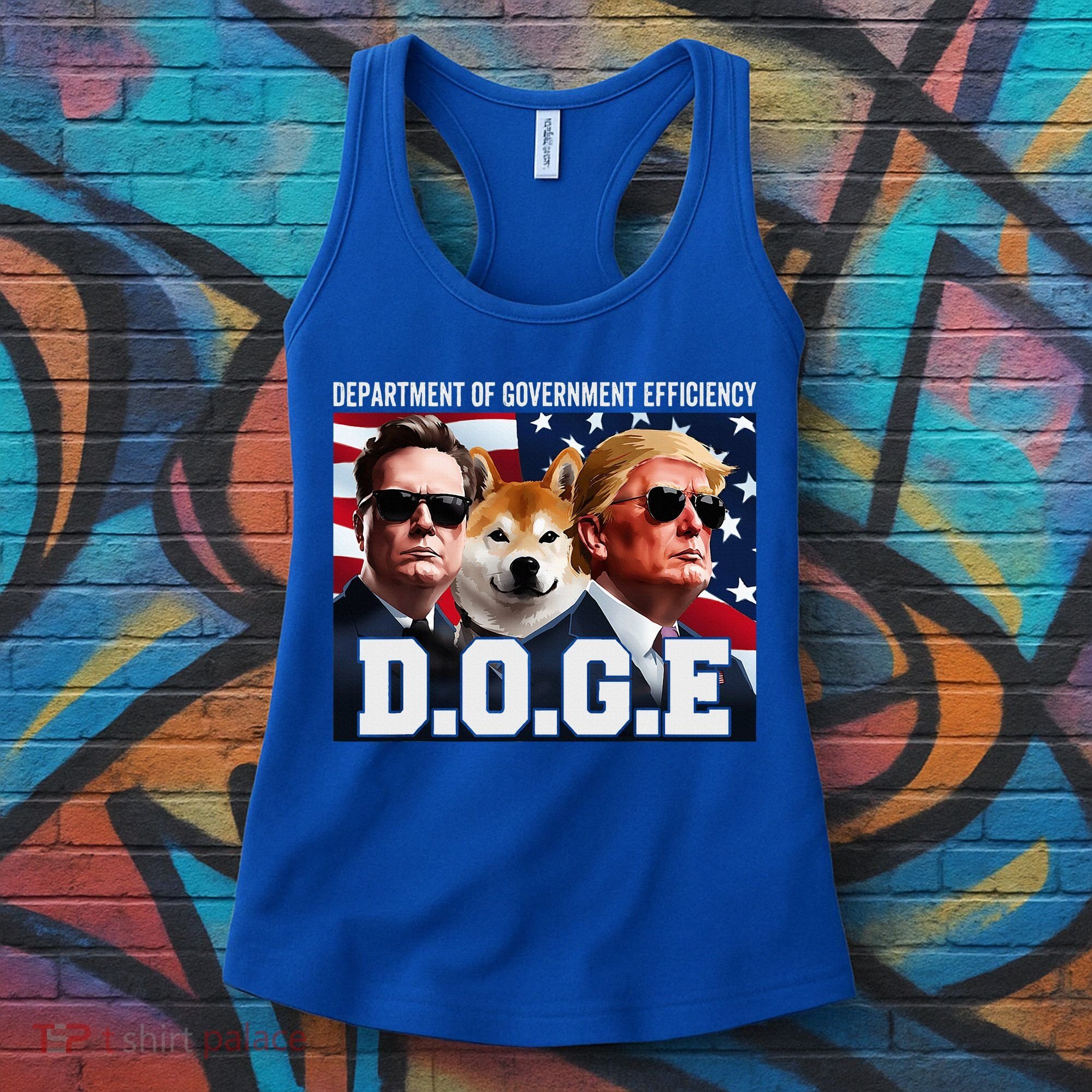 D.O.G.E Doge Department Of Government Efficiency Women's Tank Top