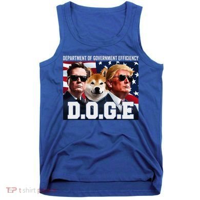 D.O.G.E Doge Department Of Government Efficiency Tank Top