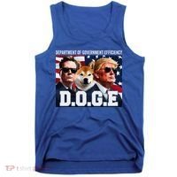 D.O.G.E Doge Department Of Government Efficiency Tank Top thumb 0