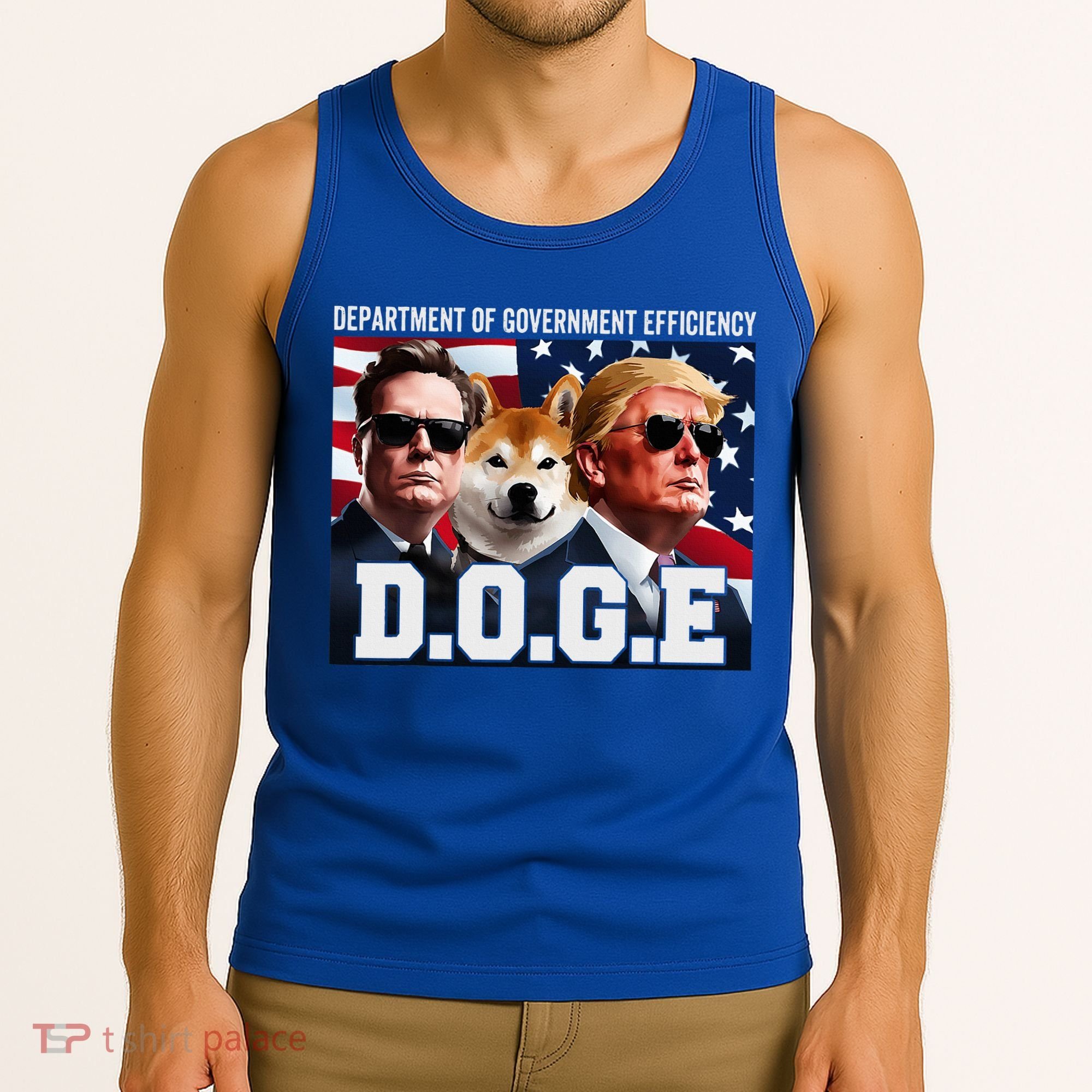D.O.G.E Doge Department Of Government Efficiency Tank Top