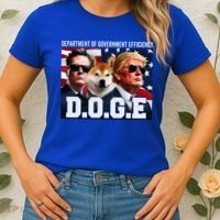 D.O.G.E Doge Department Of Government Efficiency Women's T-Shirt thumb 2