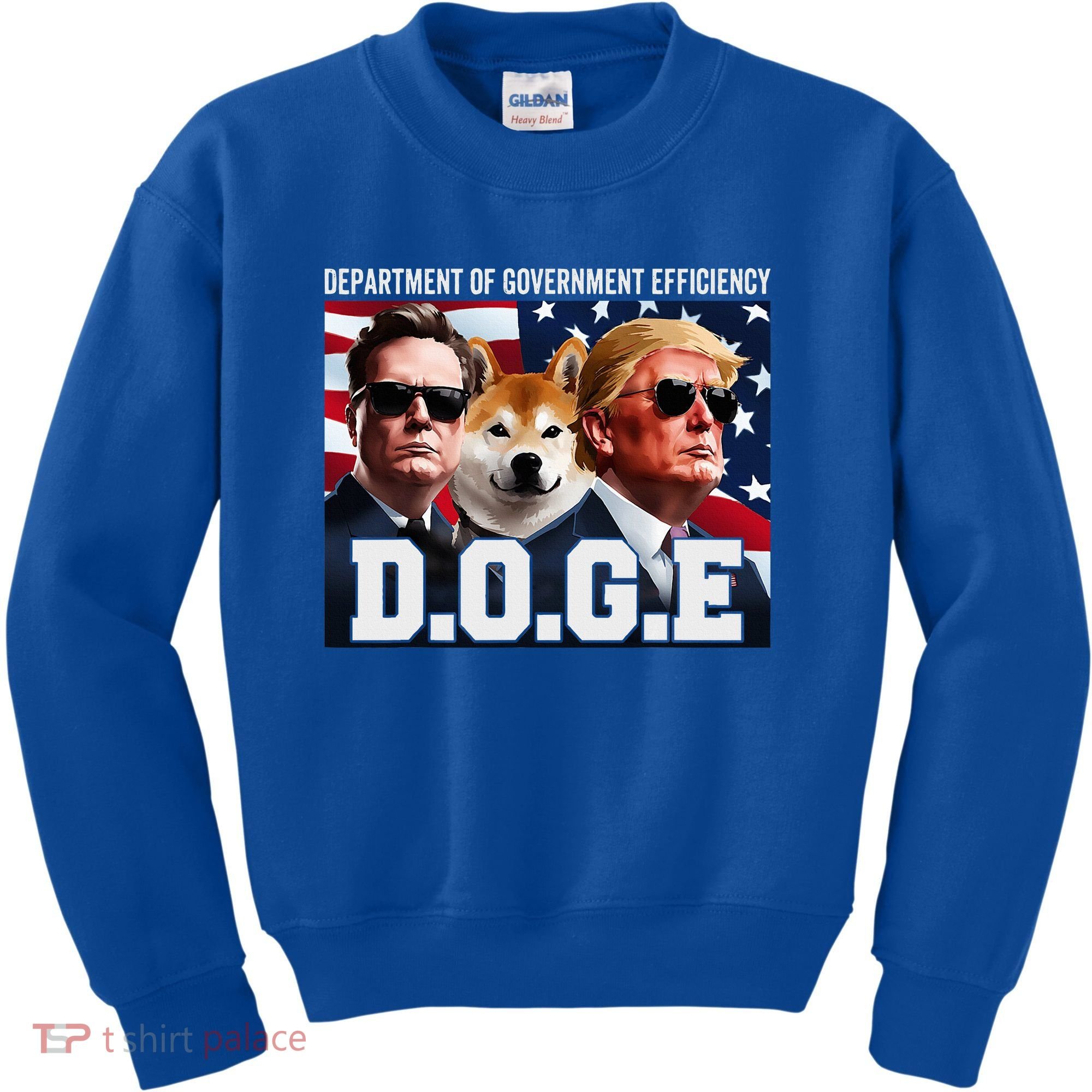 D.O.G.E Doge Department Of Government Efficiency Kids Sweatshirt