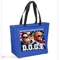 D.O.G.E Doge Department Of Government Efficiency Tote Bag thumb 2
